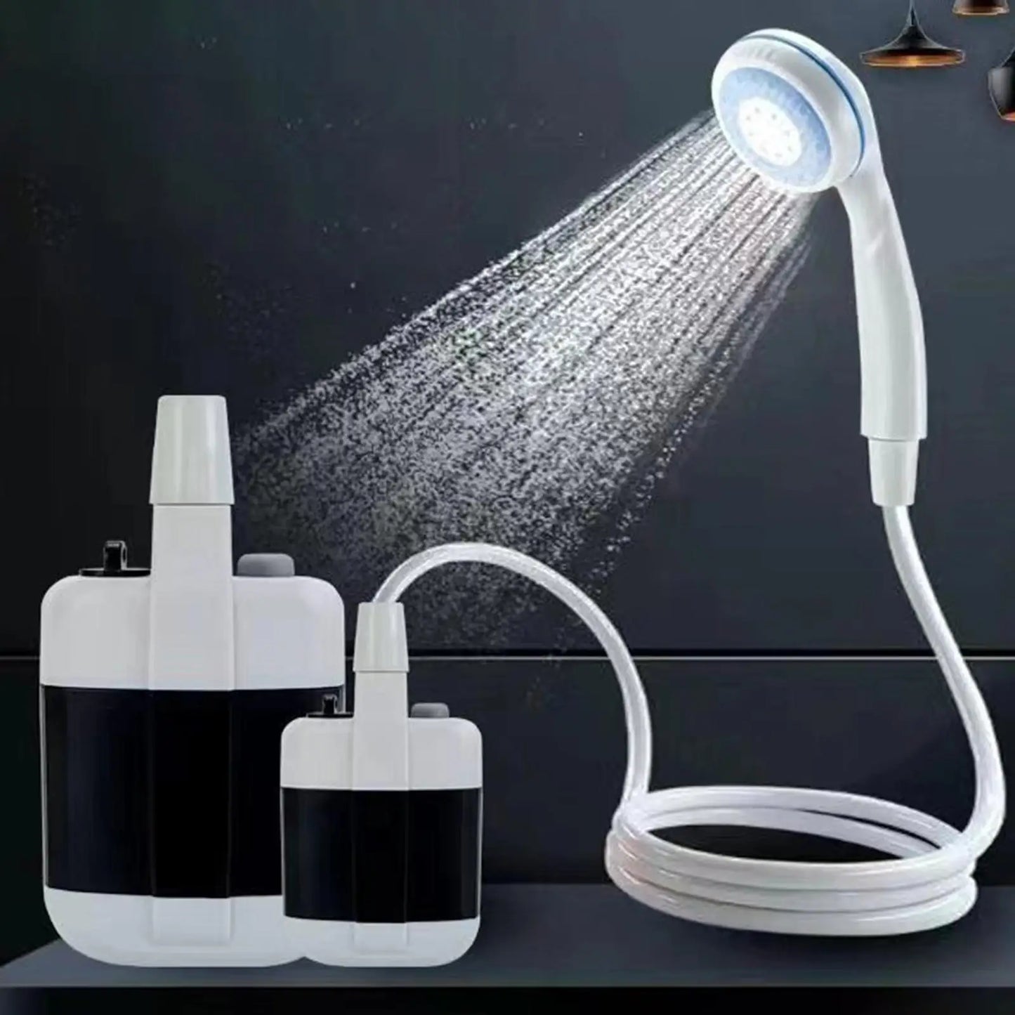 USB Rechargeable Electric Shower Pump for Camping