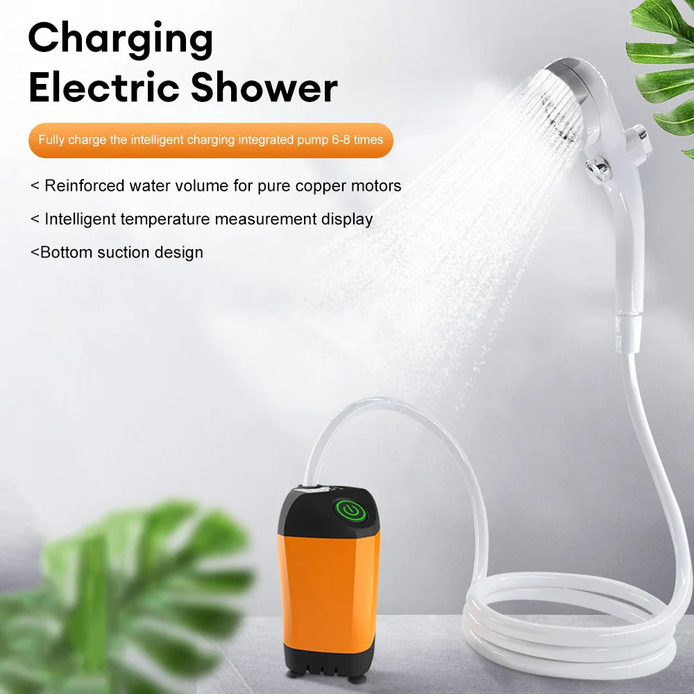 2023 Outdoor Camping Shower Portable Electric Shower Pump