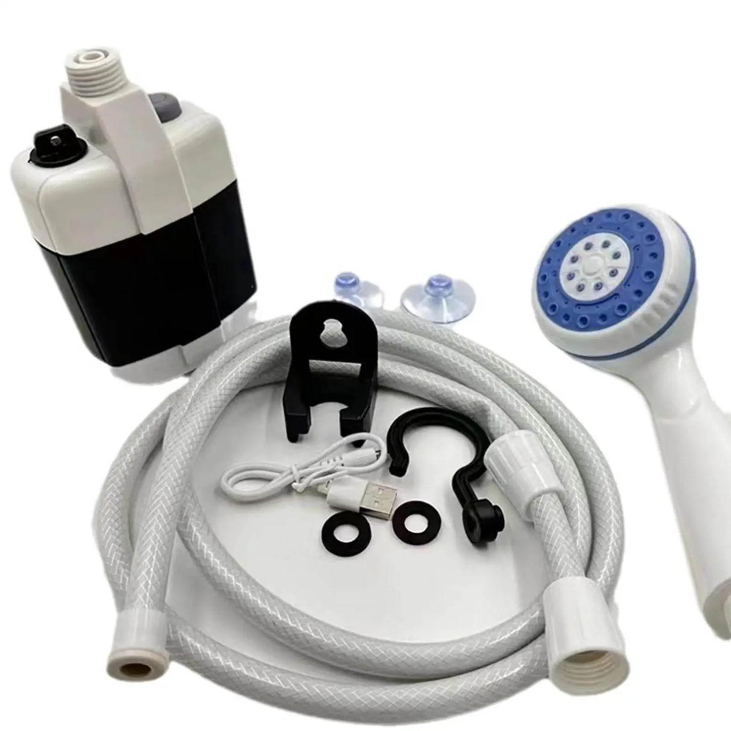 USB Rechargeable Electric Shower Pump for Camping