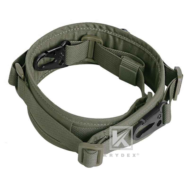 Modular Rifle Sling Strap Removable Tactical 2 Point / 1 Point 2.25 Padded Combat Shooting or Hunting Rifle Accessories