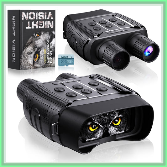 Night Vision Binoculars NV3182 Infrared Digital Hunting Telescope Camping Equipment Night Vision Goggles 1080P Video 300m