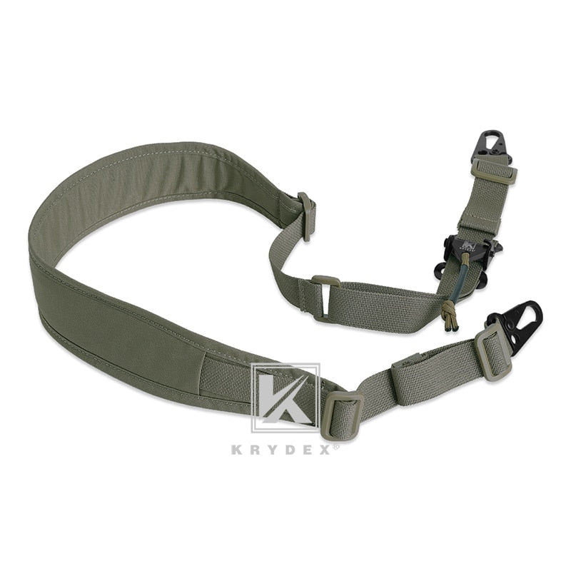 Modular Rifle Sling Strap Removable Tactical 2 Point / 1 Point 2.25 Padded Combat Shooting or Hunting Rifle Accessories