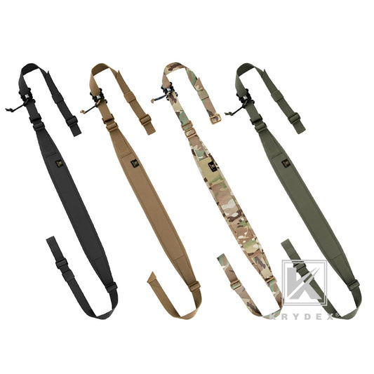 Modular Rifle Sling Strap Removable Tactical 2 Point / 1 Point 2.25 Padded Combat Shooting or Hunting Rifle Accessories