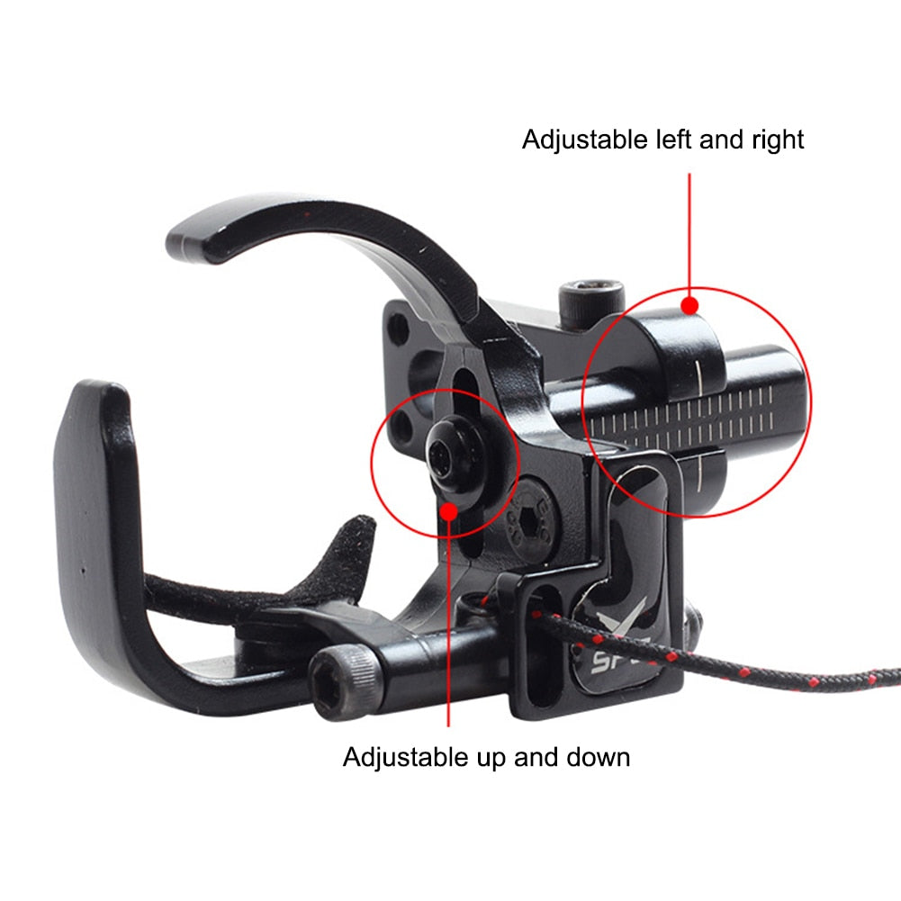 Archery Hunting Arrow Rest Compound Bow Up Down Right Hand 4-way Adjustable
