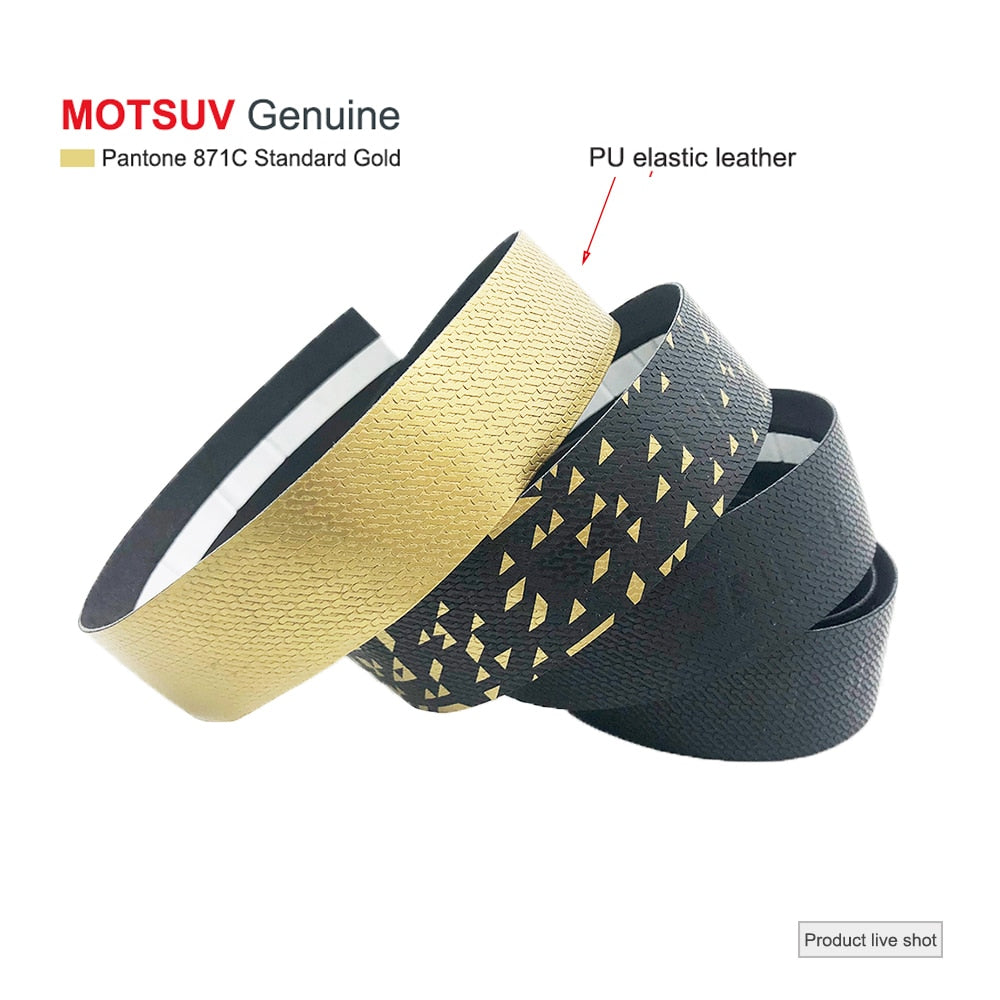 MOTSUV Bicycle Handlebar Tape Anti-Vibration PU EVA Bent Cycling Road Bike Tapes Racing Breathable Non-Slip Handle Bar Belt Wrap