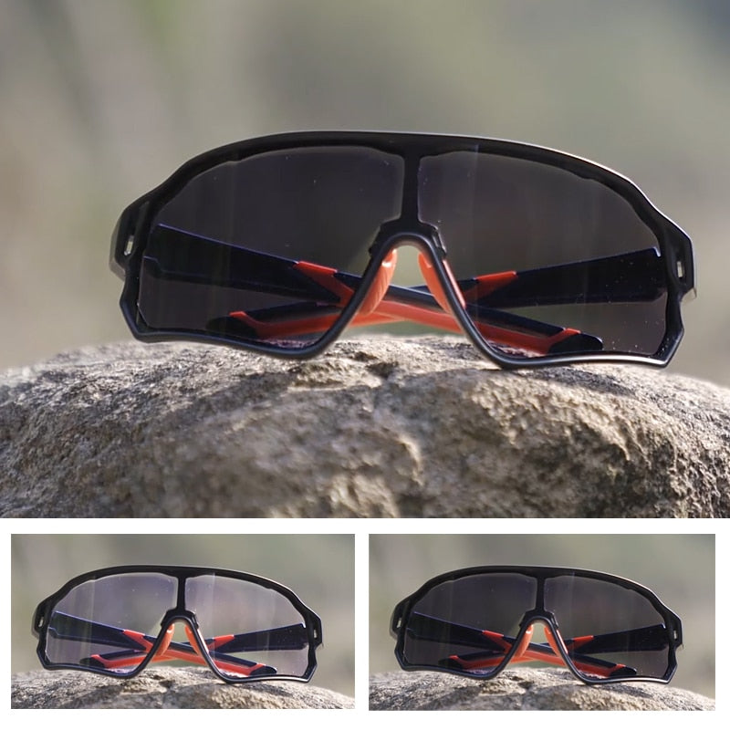 Photochromic Bike UV400 Sports Sunglasses Anti Glare Lightweight