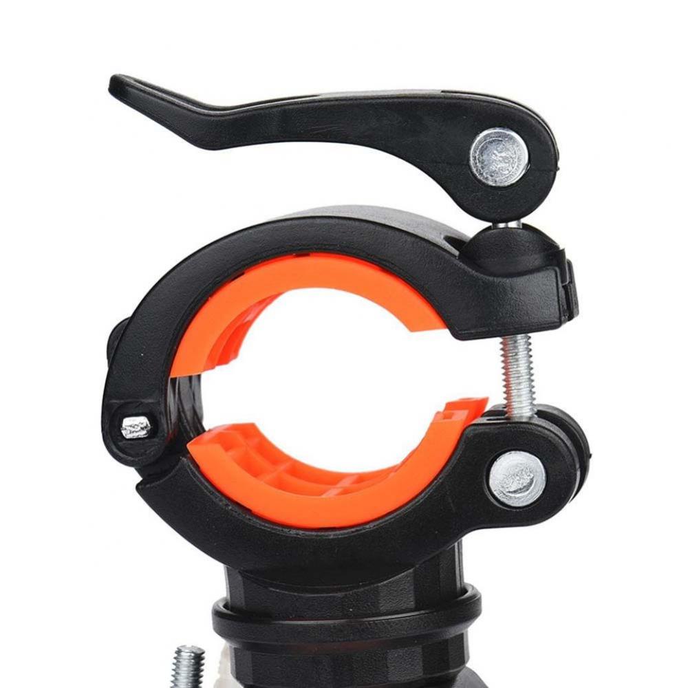 360°Rotation Cycling Clip Clamp Flashlight Mount Holder Universal Bicycle Bike LED Light Flashlight Torch Mount Holder