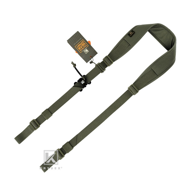 Modular Rifle Sling Strap Removable Tactical 2 Point / 1 Point 2.25 Padded Combat Shooting or Hunting Rifle Accessories