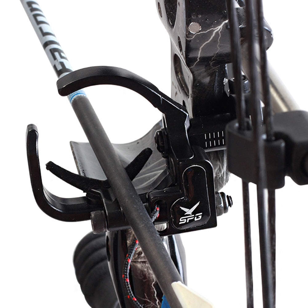 Archery Hunting Arrow Rest Compound Bow Up Down Right Hand 4-way Adjustable