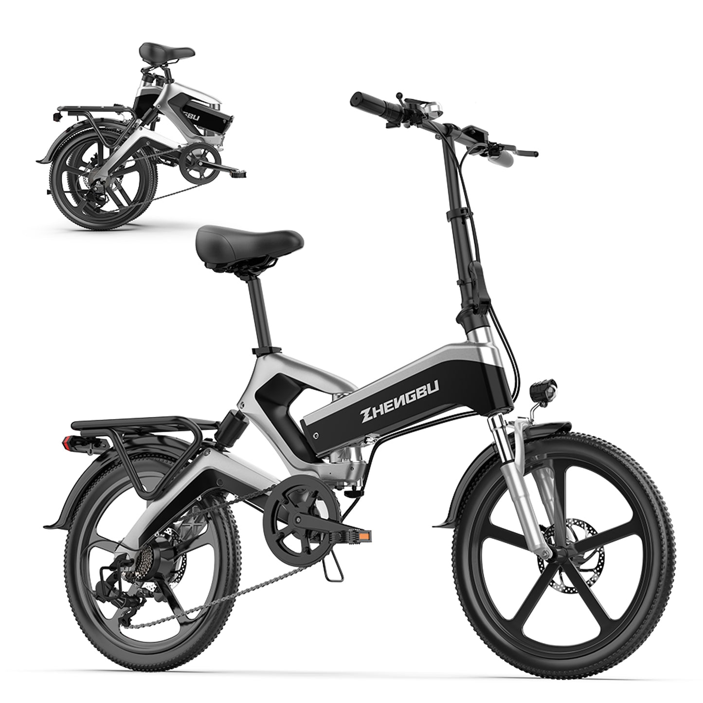 Adult Electric Bicycle 500W K6 20 Inch Foldable
